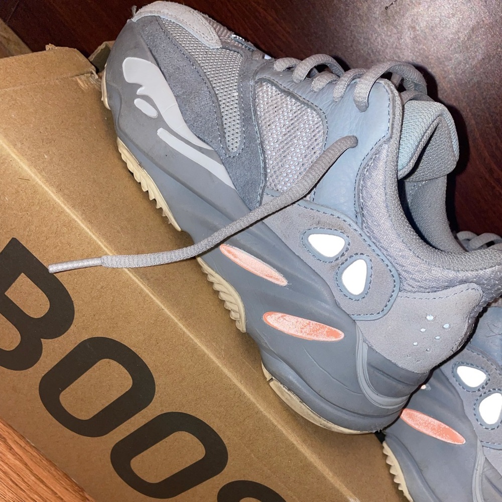 Yeezy 700 inertia. Worn.